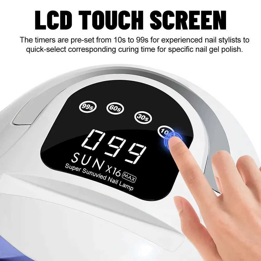 UV LED Nail Lamp High Power Nail Gel Light Professional Manicure Nail Lamp Nail Dryer With Automatic Sensor And 4 Timer SettinT251216
