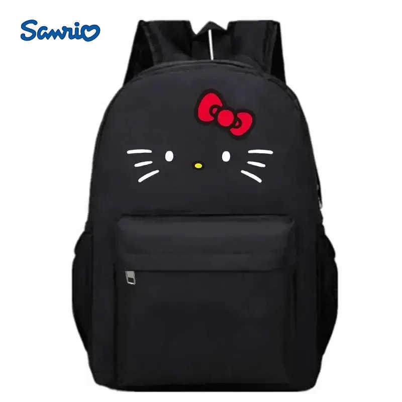 Sanrio Hello Kittys Backpack Child Large Capacity Student School Bag Oxford Cloth Leisure Travel Storage Bag Anime Figure H251216