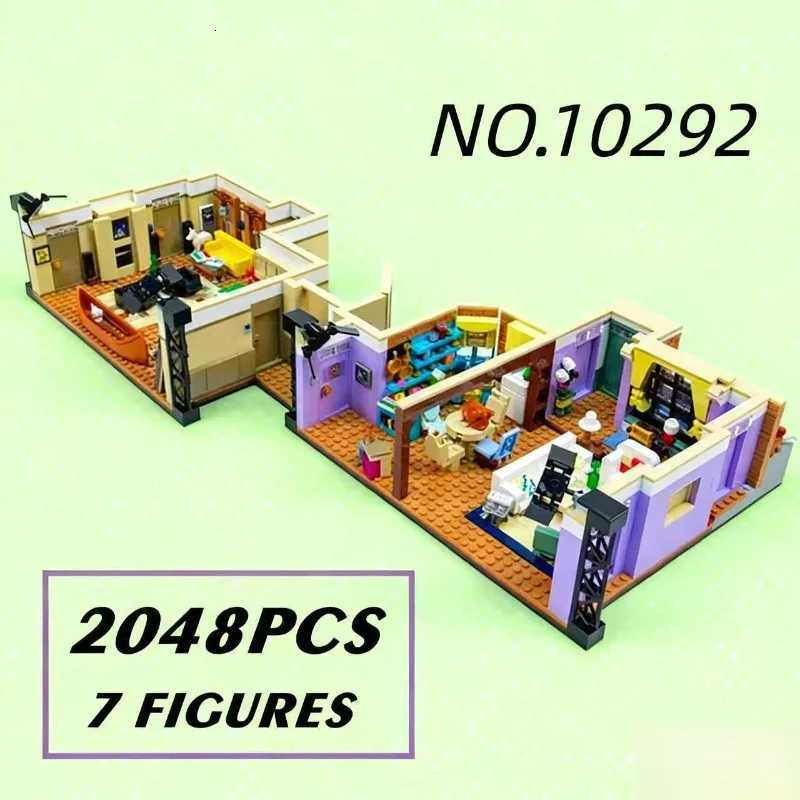 2025 NEW IN FIT 10292 Old Friends Apartment Building Blocks Model Bricks Movie Series 2048PCS Toys Christmas Birthday Gifts X251216