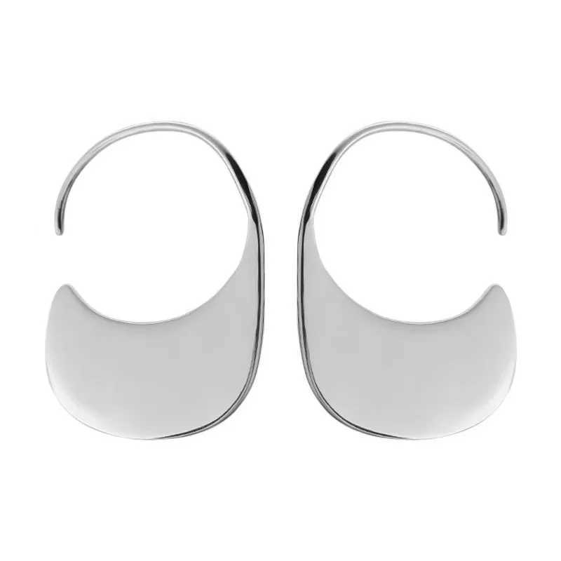 925 Sterling Silver Vintage Big Earrings For Women Trendy Earring Jewelry Prevent Allergy Party Accessories Gift G251216