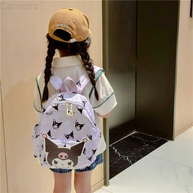 Sanrio Cartoon cute backpack popular for boys and girls to reduce burden kindergarten backpack lightweight childrens backpack H251216
