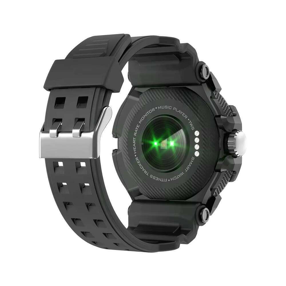 Dhgargets GT100 Smart Watch with AMOLED, TWS Earbuds, NFC, 14-Day Battery, Bluetooth Call & SpO2 Monitor - for iOS