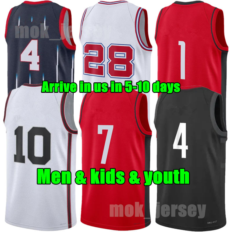 Custom Kevin 7 Durant Basketball Jerseys Amen Thompson Alperen Sengun Jabari Smith Jr Tari Eason James Harden Jeff Green City Men kids youth jers