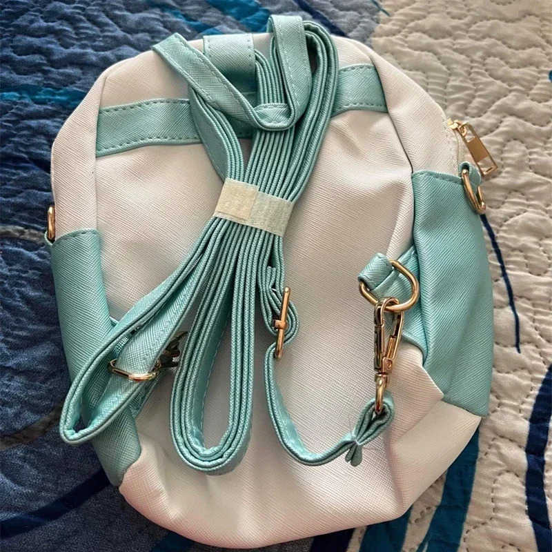 Sanrio Hellokitty Kuromi My Melody Cinnamorol Multifunctional Dual-use Shoulder Crossbody Bag Small Backpack Girl Toy H251216