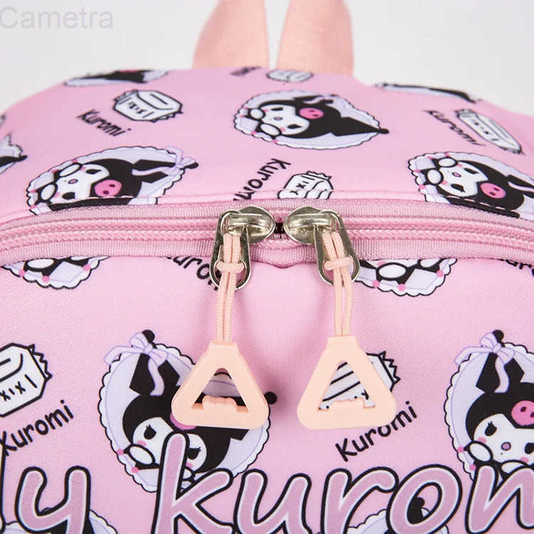 Sanrio Hello Kitty 4pcs Backpack Cartoon Cute Kuromi Melody Student Backpack Toy Pencil Case Wallet Set Casual Outdoor Bag Gift H251216