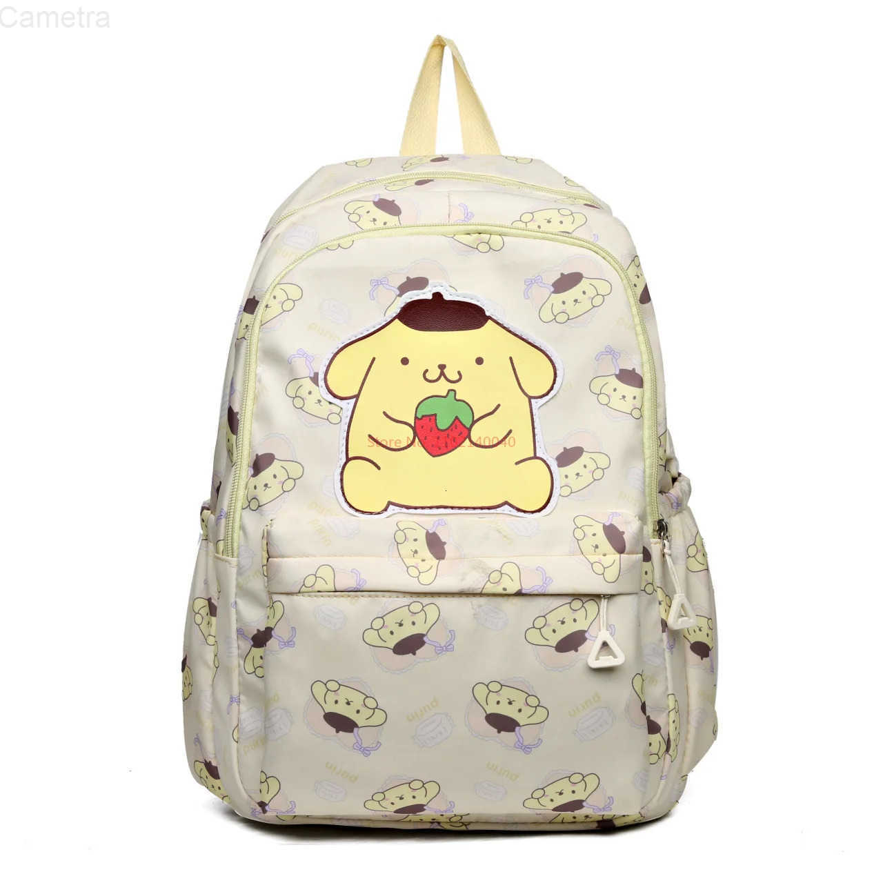 Sanrio Backpack For Women Cartoon Hello Kitty Kuromi Bookbag Student Teenager Girl Boy Nylon Shoulders Bag Schoolbag Kawaii Bags H251216