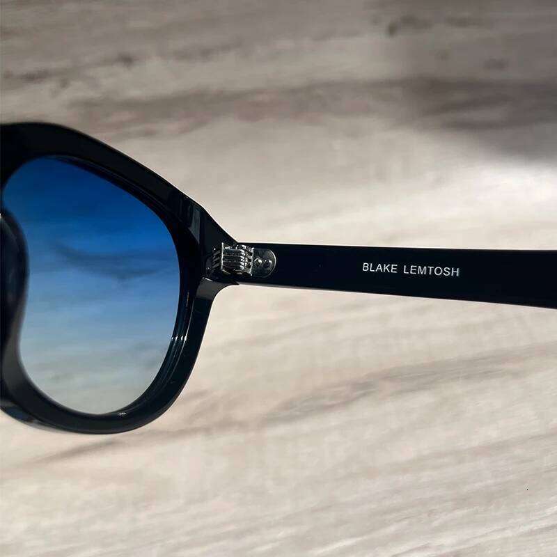 High Quality Polarized Sunglasses DAHVEN Men Women Luxury Brand Blake Lemtosh Sun Vintage Acetate Frame Glasses Uv400