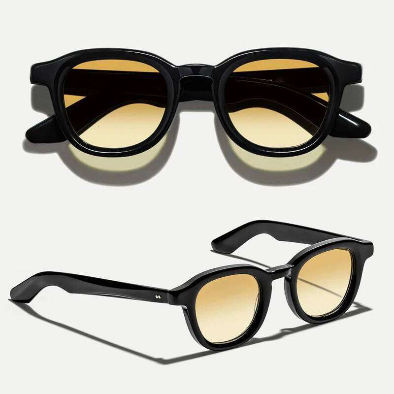 High Quality Polarized Sunglasses DAHVEN Men Women Luxury Brand Blake Lemtosh Sun Vintage Acetate Frame Glasses Uv400