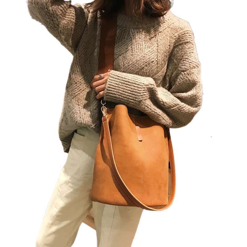 Luxury Designer Handbags Ladies Bucket PU Leather Shoulder Large Capacity Crossbody Bags For Women New Tote Bag