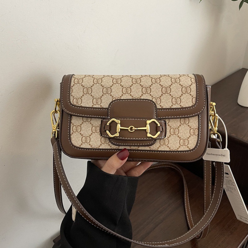High-End Small Bag for Women 2025 New Version Saddle Bag Elegant Underarm Bag Womens Single designers Shoulder Crossbody Bag