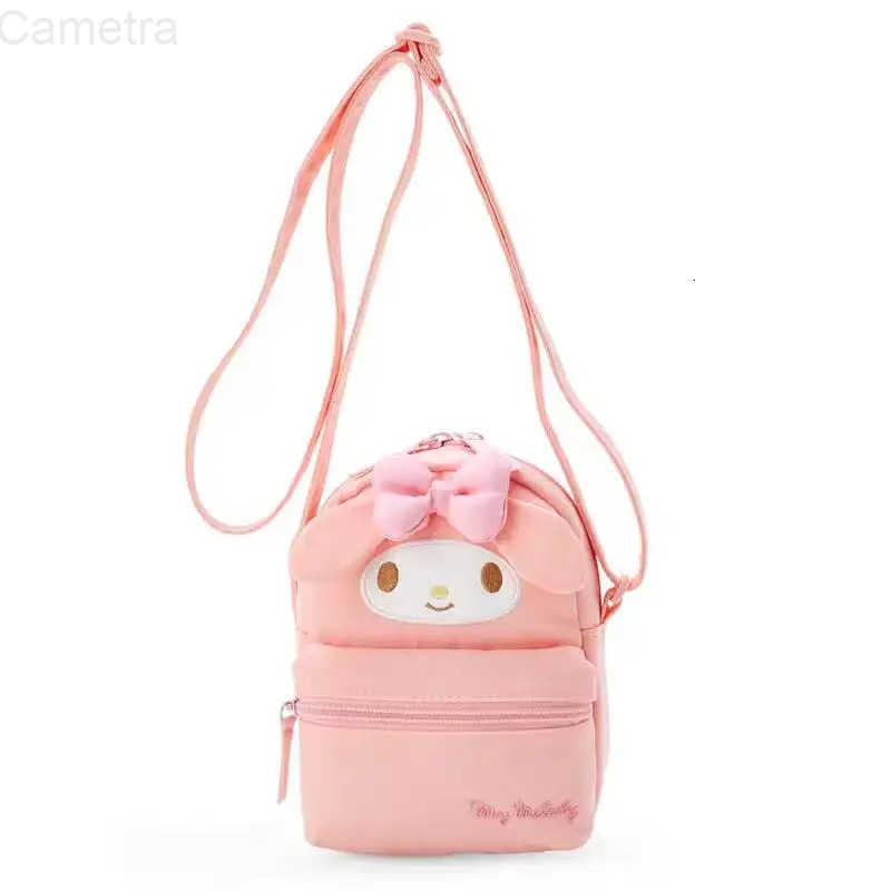 Sanrio Crossbody Bags Kawaii Shoulder Messenger Bags Cute Cartoon Backpacks Hello Kitty Cinnamoroll Kawaii Coin Pouch for Girls H251216