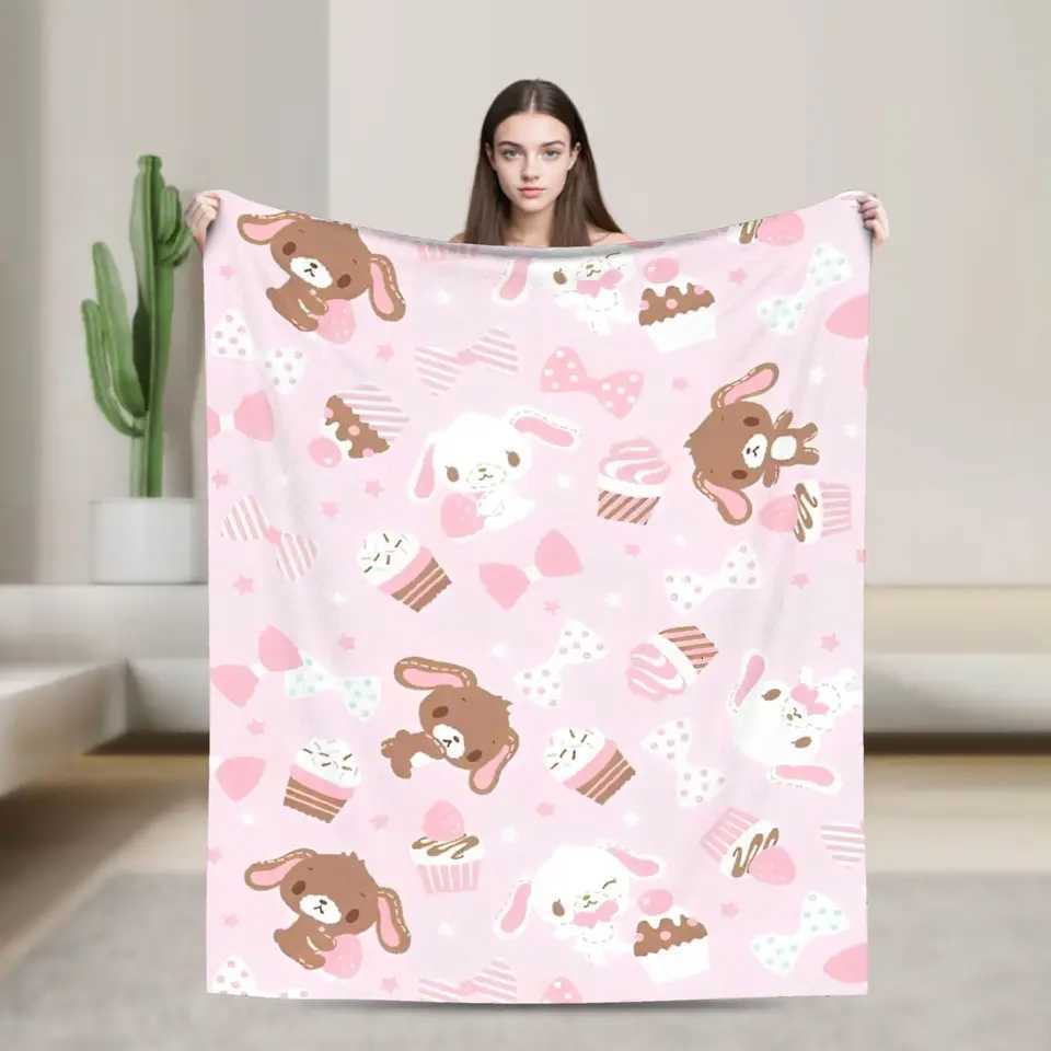 Cartoon Sugarbunnies Blanket Fleece Awesome Soft Throw Blankets for Bedspread Winter H251216 - view 3