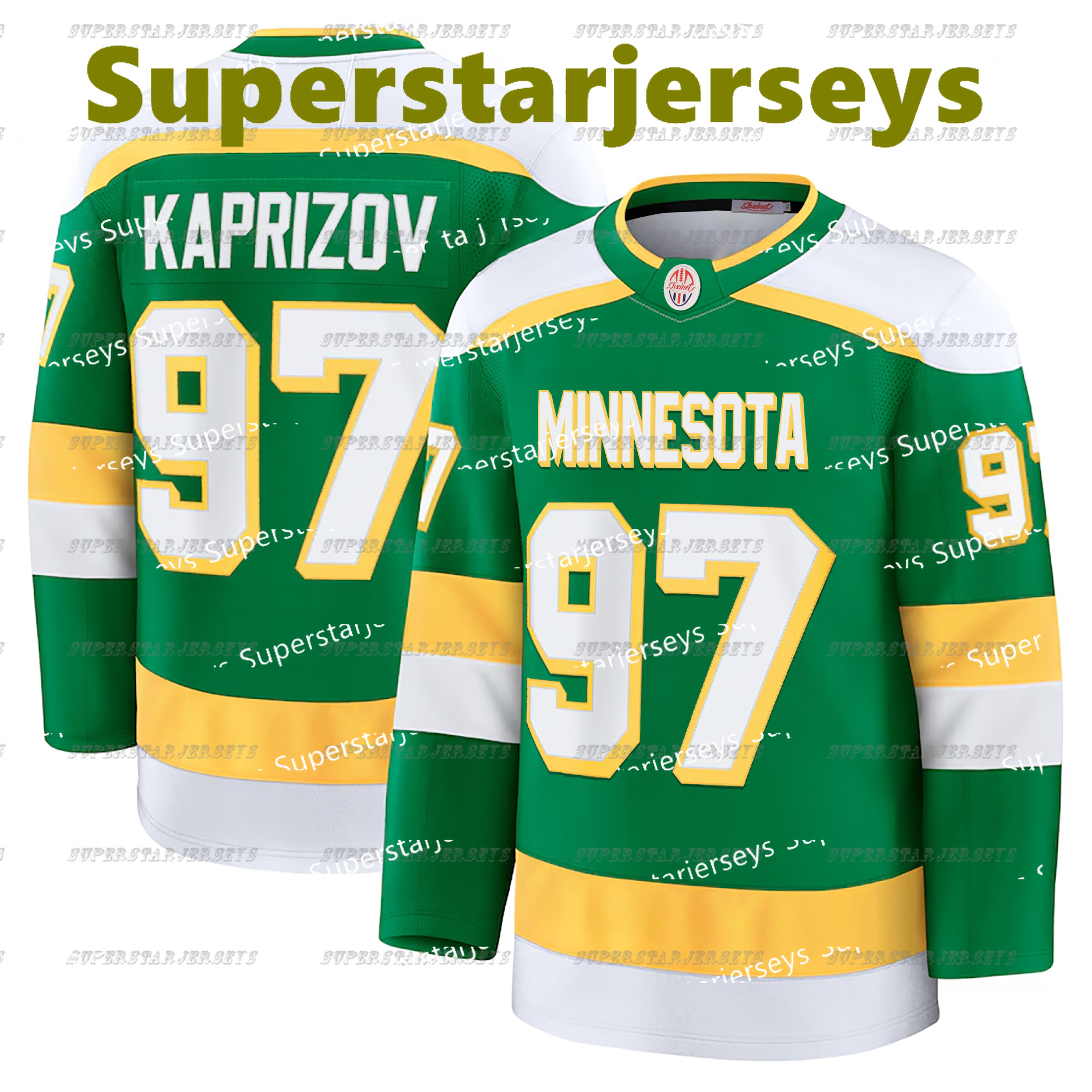 43 Quinn Hughes hockey jersey minnesota jersey 97 Kirill Kaprizov 36 Mats Zuccarello 12 Matt Boldy Joel Eriksson Ek Ryan Hartman Brock Faber Marc-Andr