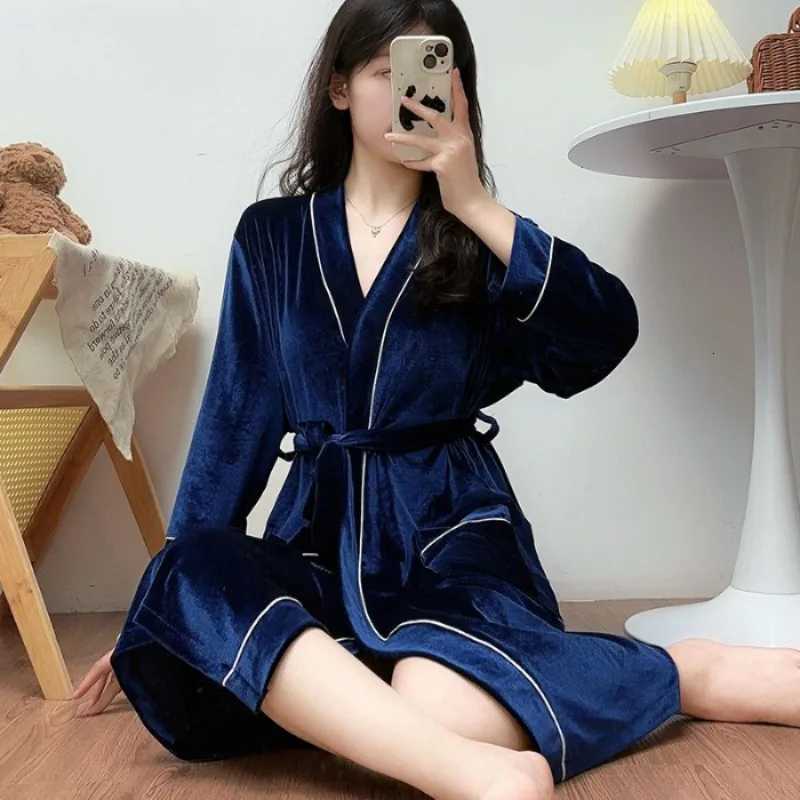 Womens Nightgowns for Sleeping Sexy Womans Robes Sleepwear Bath Robe Bridesmaid Bathrobe Peignoir Femmes Bridal Nightgown C251216