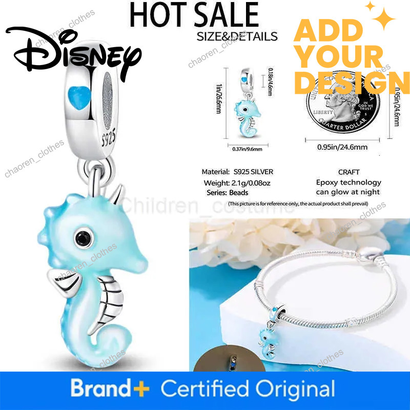 custom Disney NEW in 925 silver charm Cheshire Cat Stitch Charm beadOriginal Women Bracelet Necklace Pendant Halloween Jewelry Gift H251011