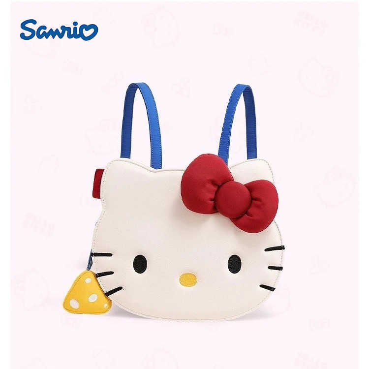 Sanrio Periphery Hello Kitty Anime Backpack Cute KT Fashion Large Capacity Backpack Can Give Girls and Classmates Gifts H251216