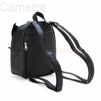 Sanrio Kuromi Hello Kitty Melody Pu Material Girls Fashion Cute Cartoon Backpack Soft Zipper Female Messenger Bag Causal Gifts H251216