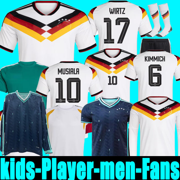 GermanyES jersey 2026 World Cup 25 26 soccer jerseys Kit Women Away home football shirts men kids set goalkeeper Deutschland HAVERTZ GNABRY