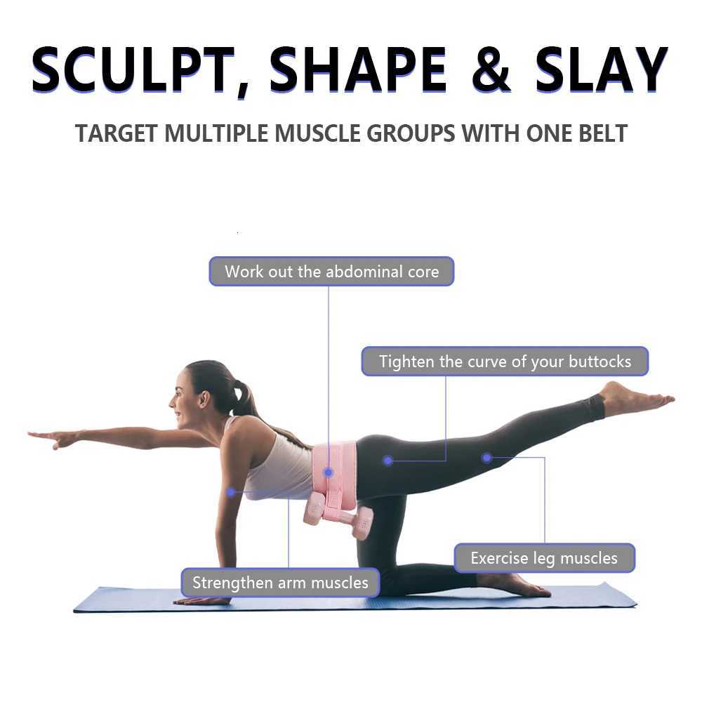 Exercise Hip Thrust Belt -Dumbbell Hip Thrust Belt Thicken Widen Comfortable for Dumbbells KettlebellsGym or Home Workouts Y251216