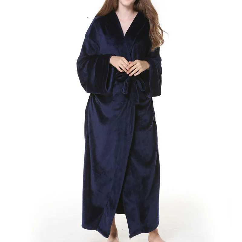 Autumn winter Womens bathrobe 10XL 9XL 8XL 7XL 6XL Bust 150cm plus size Sleepwear women C251216