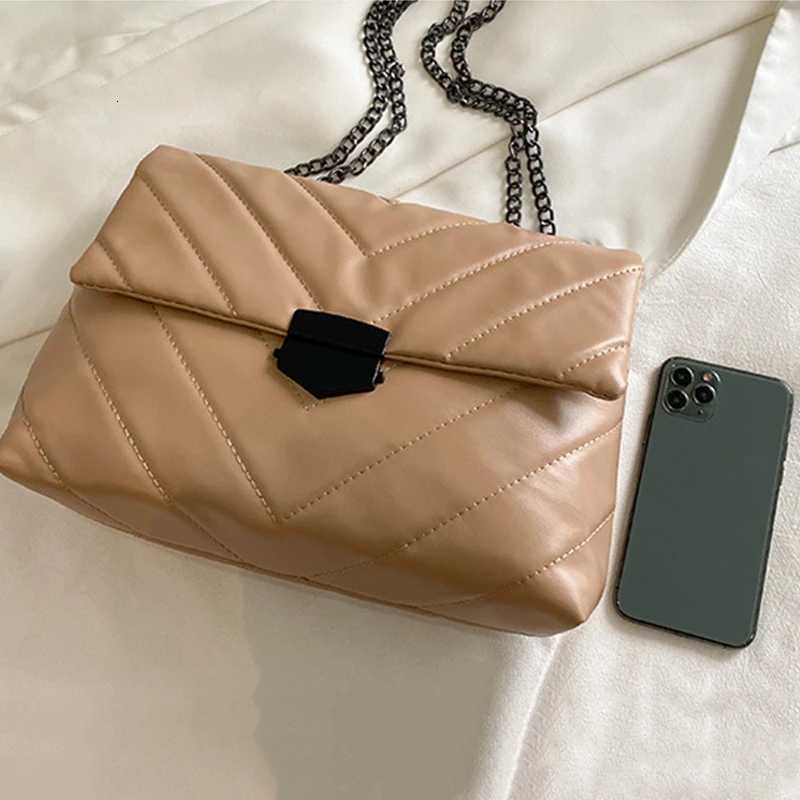 New Lingge Design Women Shoulder Bag Crossbody Handbag for Female Leisure Large Capacity Chain Underarm Messenger Bag M251216