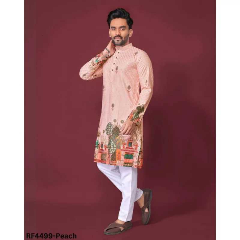 MenS Shirts MenS Simple Casual Shirt Ethnic Printing 2025 Style Long Sleeve Shirt Stand Up Collar Lightning Thin Blouse W251216 - view 6