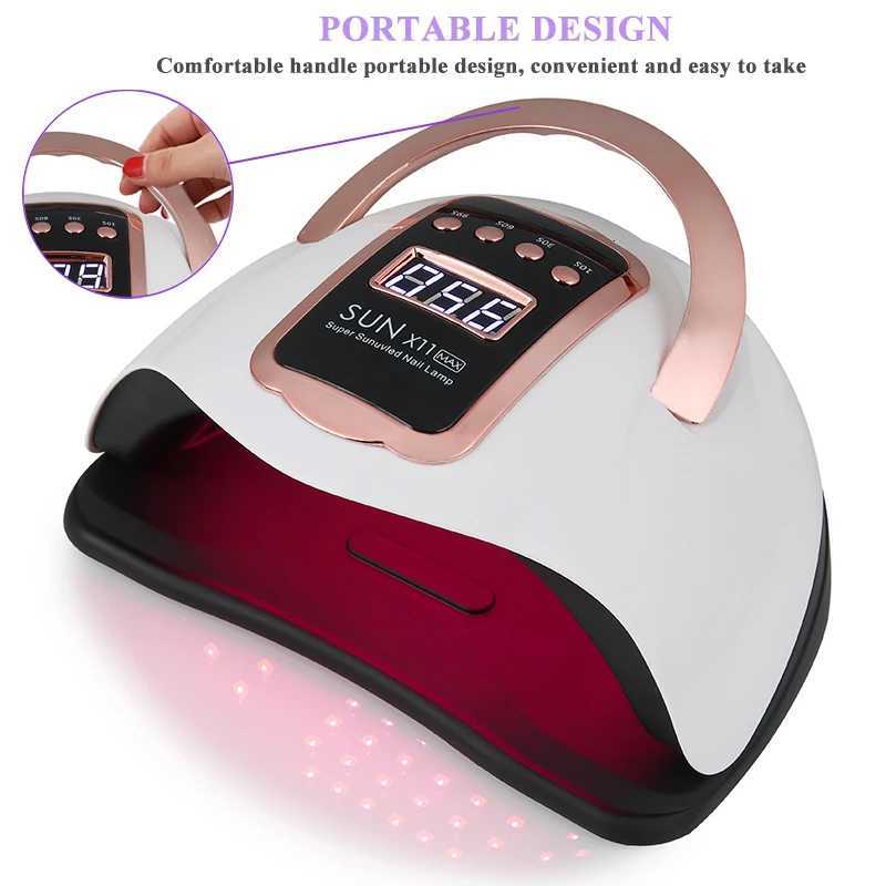 SUN X11MAX 90LEDs UV LED Nail Lamp Nail Curing Gel Polish Lamps For Home Salon Powerful LED Drying Lamps Professional Nail DryerT251216