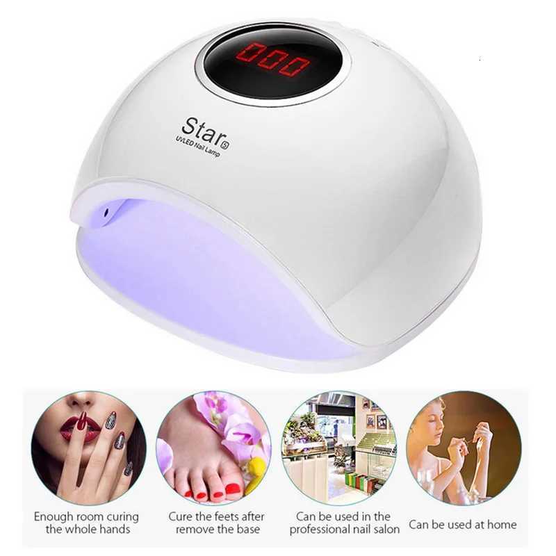 Nail Dryer LED Nail Lamp UV Lamp for Curing All Gel Nail Polish With Motion Sensing Manicure Pedicure Salon Tool GiftT251216