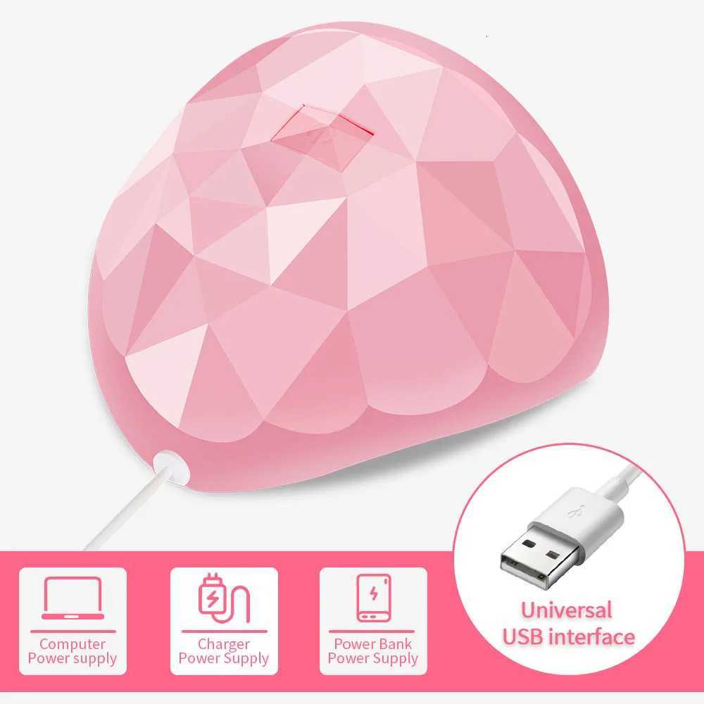HALAIMAN High-Efficiency Nail Drying Lamp Uv Light For Gel Nails Dryer Led Lamp For Nails Accesories All For Manicure ToolsT251216