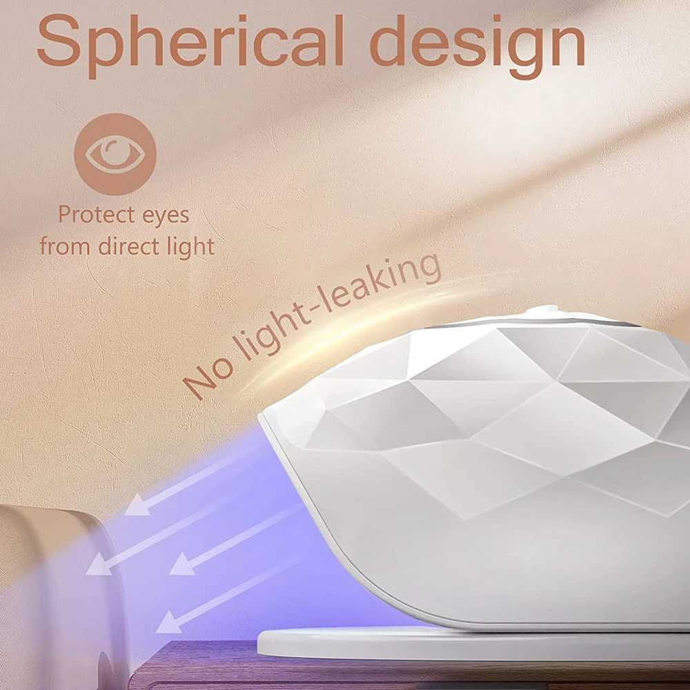UV LED Lamp For Nails Drying Manicure Lamp With Memory Function LCD Display Professional LED Nail Lamp For Nail Art Salon ToolsT251216