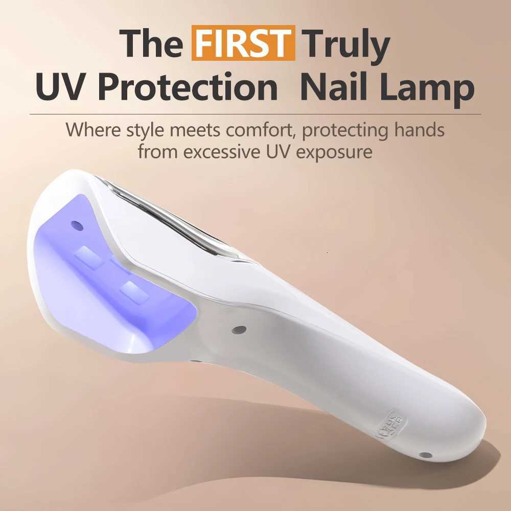 Handheld Nail Lamp Nails Mini Lampe Uv Led Lamp Portable Nail Lamp Flashlight Built-in battery For Nails Wireless Nails Gel LampT251216