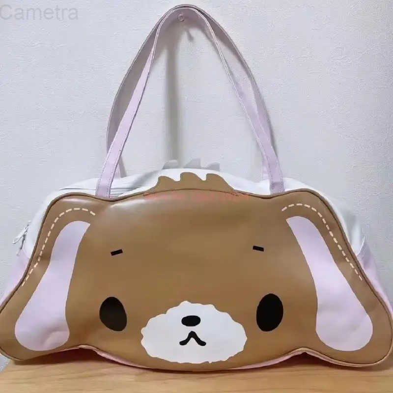 Sanrio New Kawaii Cute Sugarbunnies Bag Pink Double Sided Pu Handbag Single Shoulder Bag With Large Capacity Ins Gift For Girls H251216