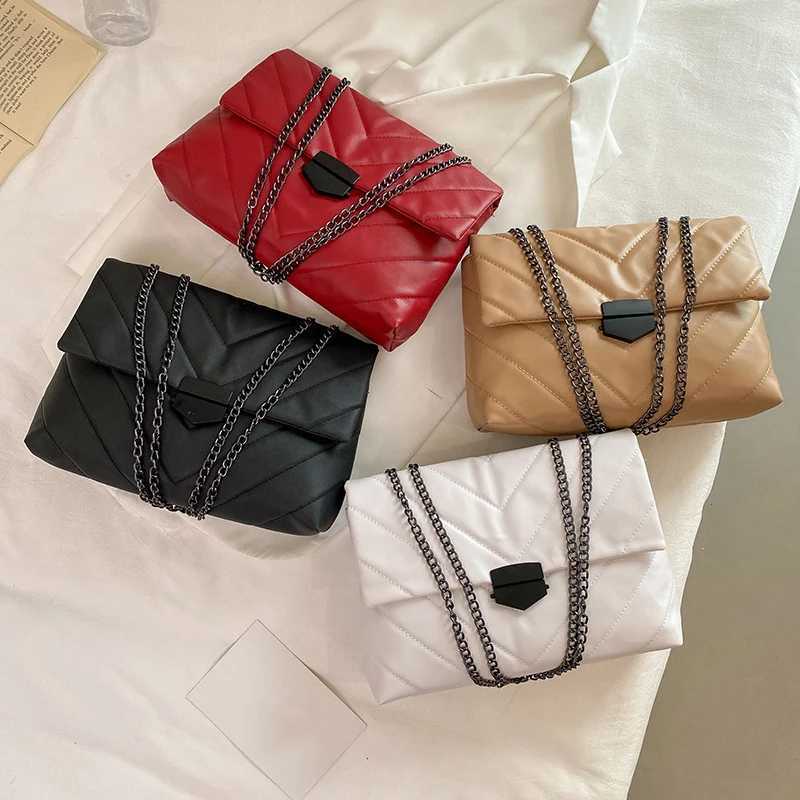 New Lingge Design Women Shoulder Bag Crossbody Handbag for Female Leisure Large Capacity Chain Underarm Messenger Bag M251216