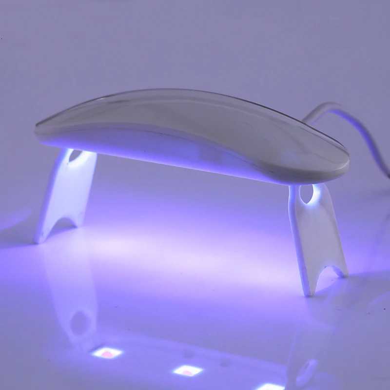 Portable Nail Dryer Lamp UV LED Nail Light For Curing All Gel Polish USB Rechargeable Quick Dry Manicure Machine Nail Art ToolsT251216
