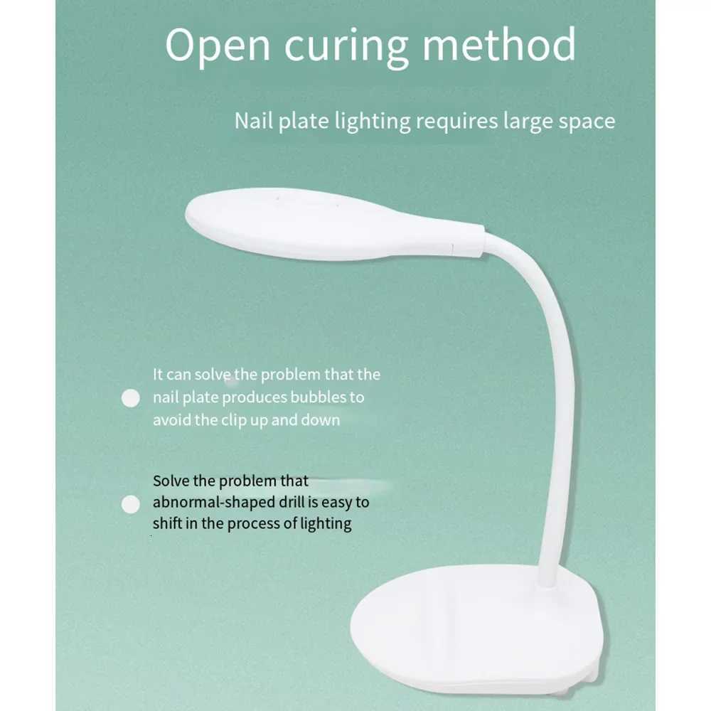 LED Mini UV Nail Light with Sensor Rechargeable Flash Curing Light 360 Adjustable for Home DIY and Salon Nail DecorationT251216