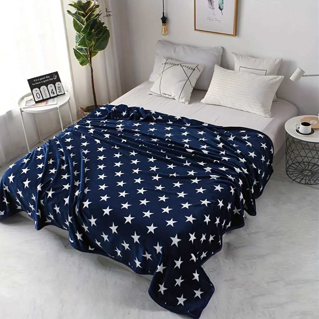 Star Pattern Blanket Suitable for Various Occasions Usable in All Seasons Soft and Comfortable H251216 - view 4