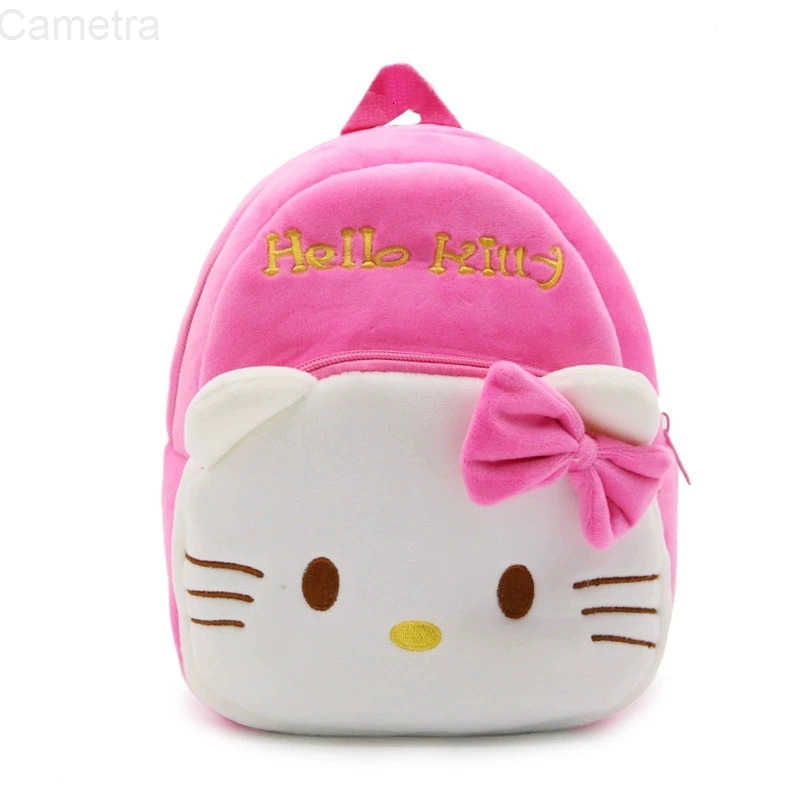 Sanrio Hello Kitty Plush Backpack Cartoon Anime Cute Backpack Kindergarten Schoolbag Baby Kawaii Backpack Cosplay Fashion Gifts H2512161