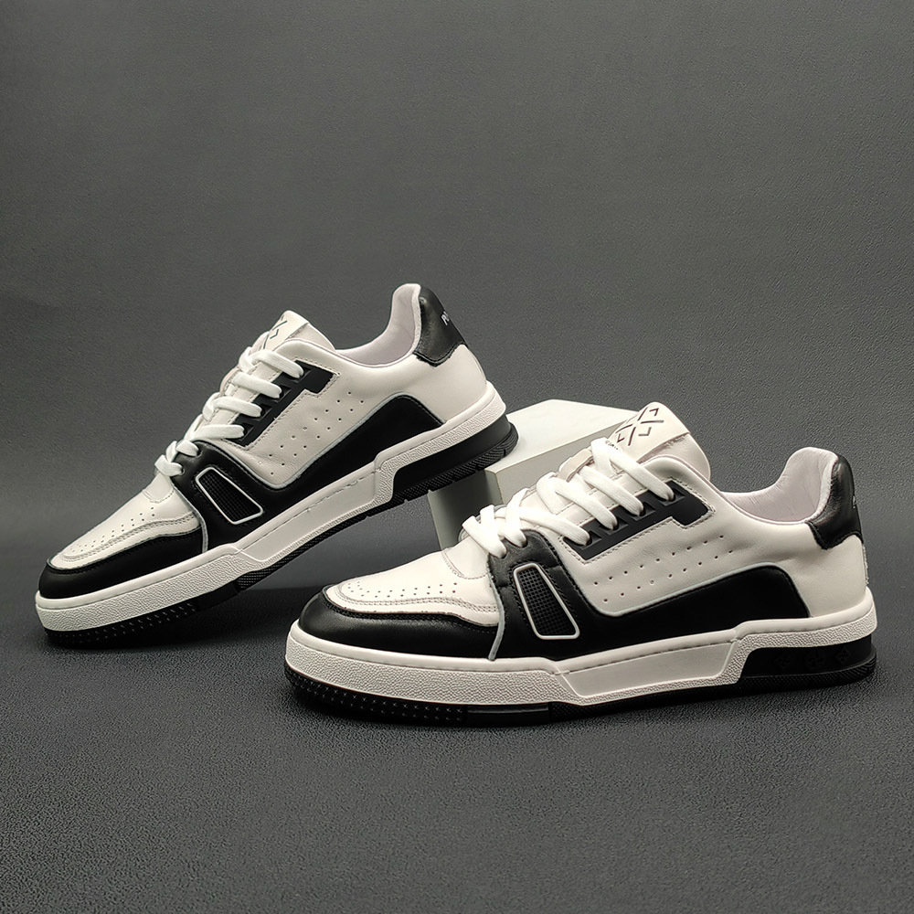 Free Shipping Spring High Quality Fashion Men Sneakers New Design Thick Sole Color Block Casual Sports Shoes Size 38-43