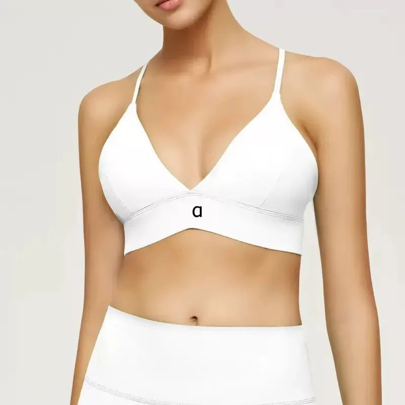 New Fashion Hot Sales Women Sports Bra Tops Fintness Camisole Vest Skinfriendly Workout Breathble Crisscross Quick Dry Top