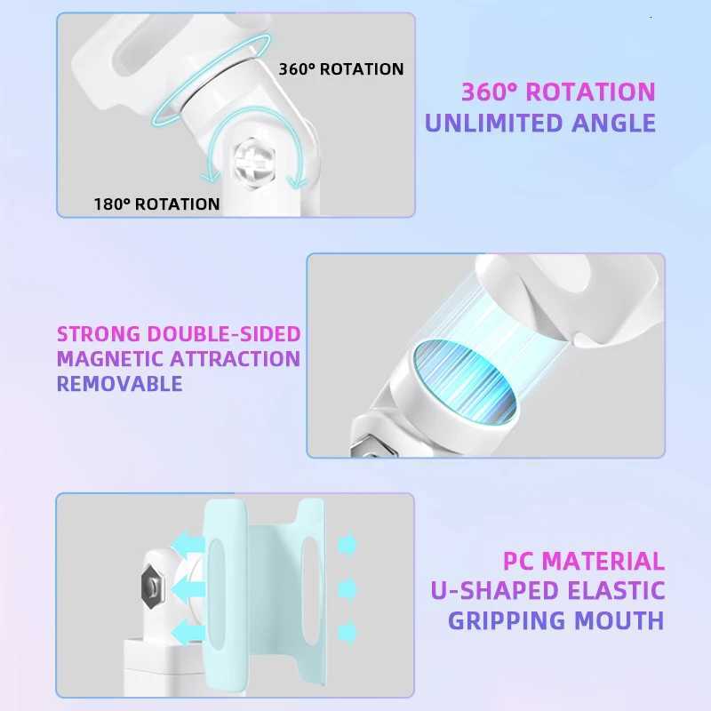 Handheld Quick Dryer Mini Nail Drying Lamp With Stand Rechargeable UV LED Lamp For Nails Portable Nail Art Tool Home Travel UseT251216