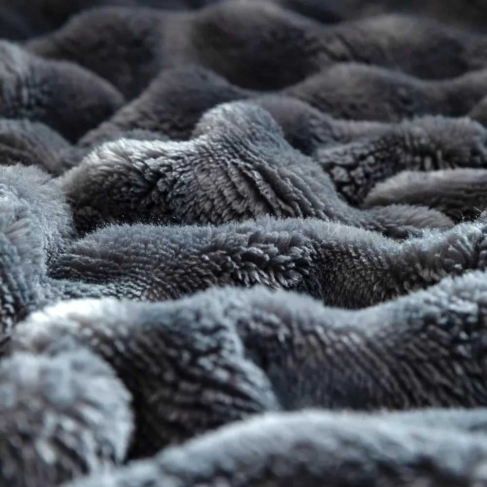 Super Soft and Warm Velour Milk Velvet Blanket Ideal for Sofa Large and Versatile Blanket for BedroomSofa TravelCarCamping H251216 - view 7