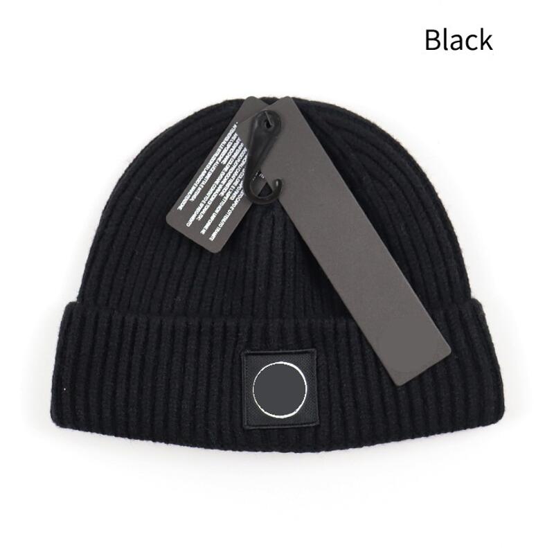 SI Autumn Winter men women warm skull caps classic compass casual knitted men beanies unisex couple hats black grey free size