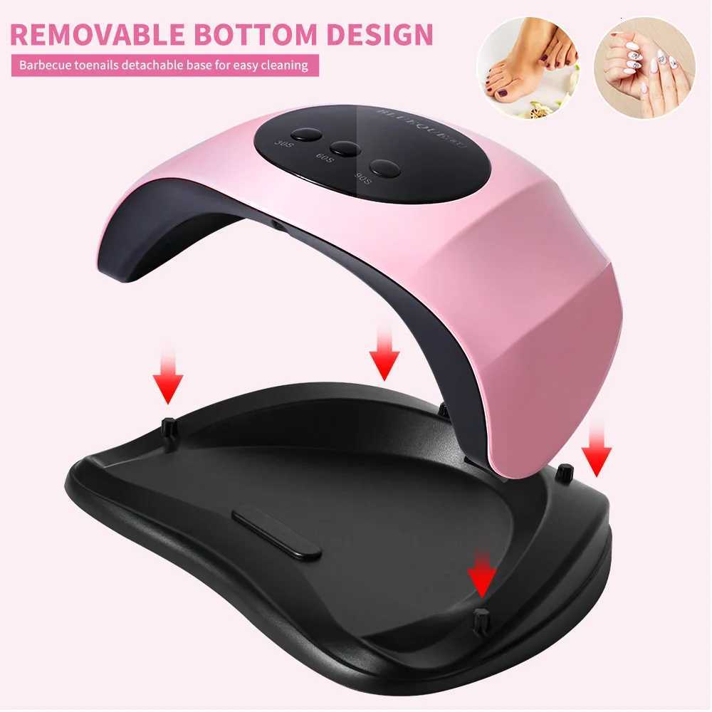 Professional Nail UV LED Lamp for Nails Dryer Machine Nail Home Use Light Uv Gel Varnish Manicure Drying Equipment ToolsT251216