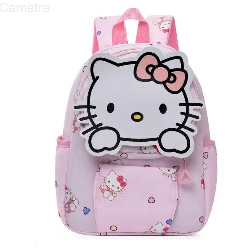 Sanrio hello kitty cute cartoon kuromi children backpack kindergarten girls school bag travel shoulder bag boys handbag H251216