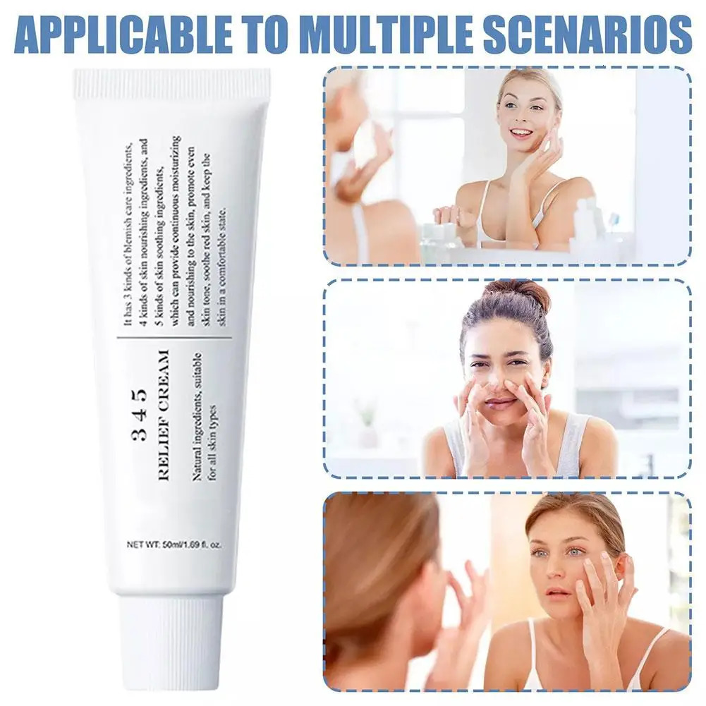 DrAlthea 345 Relief Cream Antioxidant Nourishing Moisturizing Soothing Removing Acne Repairing Skin Barrier Korean Skin Care 251215 - view 5