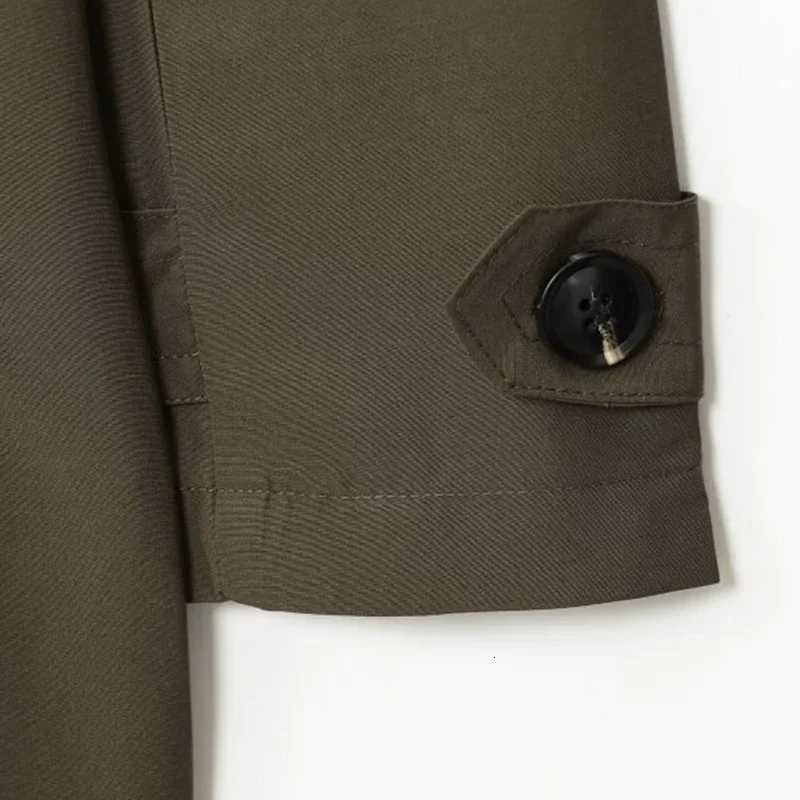 Womens Casual Trench Coat Lapel Collar Winter Warm Thick Fashion Chic Streetwear Full Sleeves Outerwear with BeltT251216