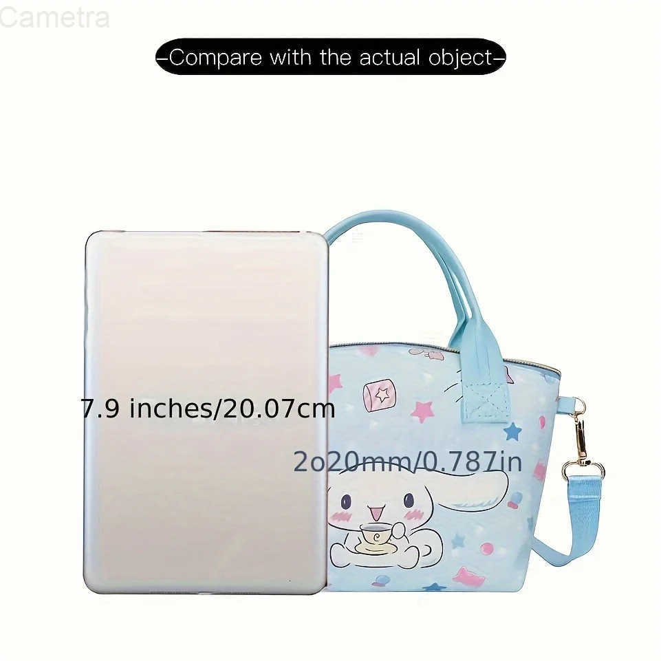 Sanrio Lightweight Stylish Handbag Cute Handbag Large-capacity Woman Convenient Shopping Bag Hellokitty Crossbody New H251216