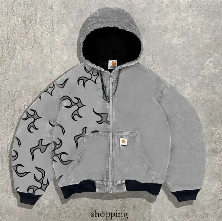 Carharttitys Hoodies Windbreaker Luxe Cardigan Cars hoodies Graphic Tee Streetwear Sweatshirts Oversized Mens Hoodie carhs Puffer Jacket Dcd