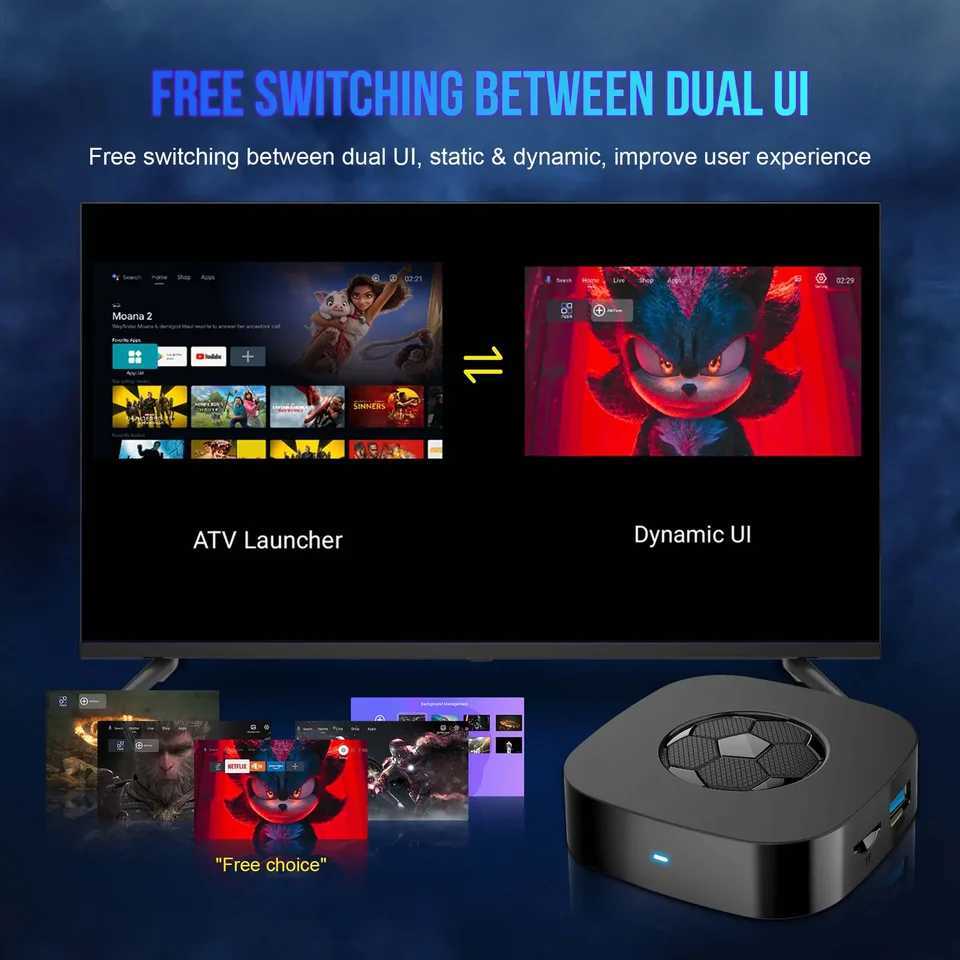 2025 T1 Ultra Android160 8K HD Smart TV Box Rockchip RK3518 8GB 128G Dual Wifi BT50 Set Top Box Media Player with Google Voice L251216