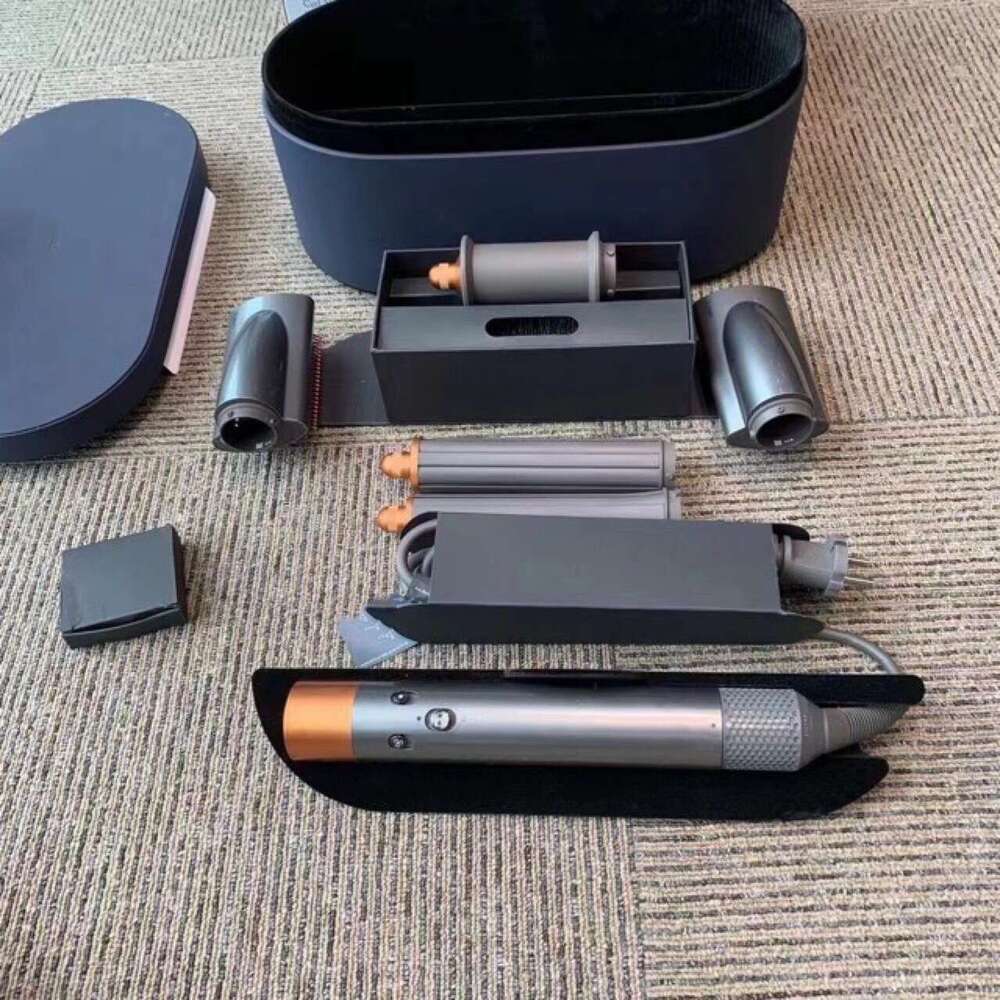 Professional High Speed MultiStyler 6 in Ionic Hair Styler 300W Powerful Blow Dryer Fast Drying Auto Wrap Hot Air Brush W251029